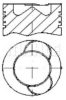 MAHLE ORIGINAL E76115 Piston
